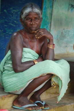 South India, a tribal woman