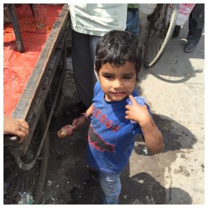 Children suffer often from malnutrition in India