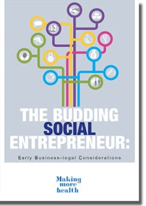Brochure The budding social entrepreneur