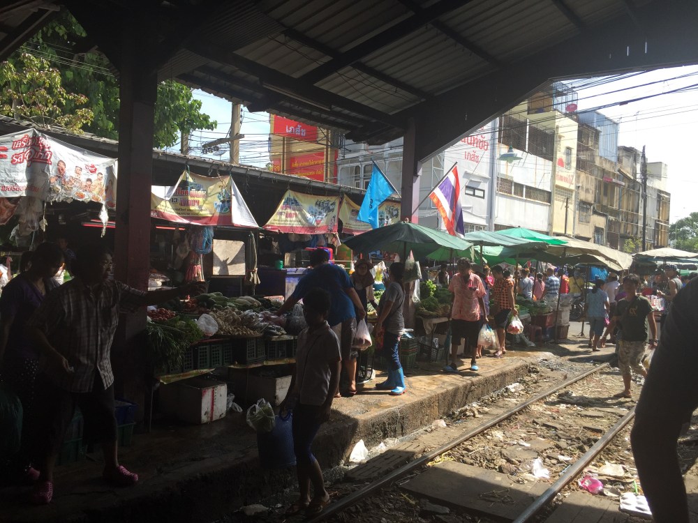 By train to Mahachai
