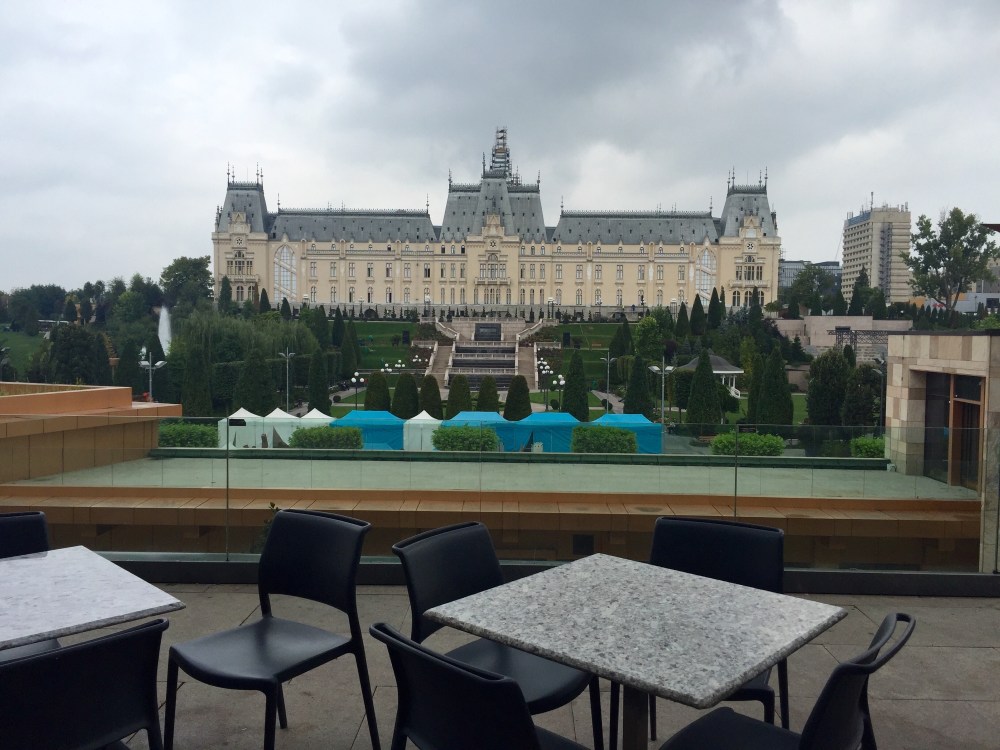 The gran palace in Iasi