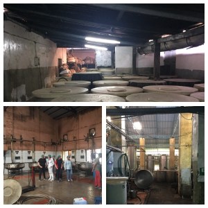 Visit at an Ayurvedic factory