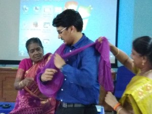 First Aid Training for self-help groups in rural India