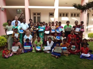 Very proudly our Selfhelp group leaders got a certificate about a successful interim test