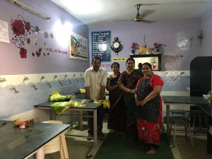 The micro entrepreneurial family proud of their work