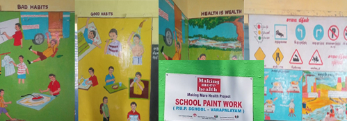 school paintingcollage